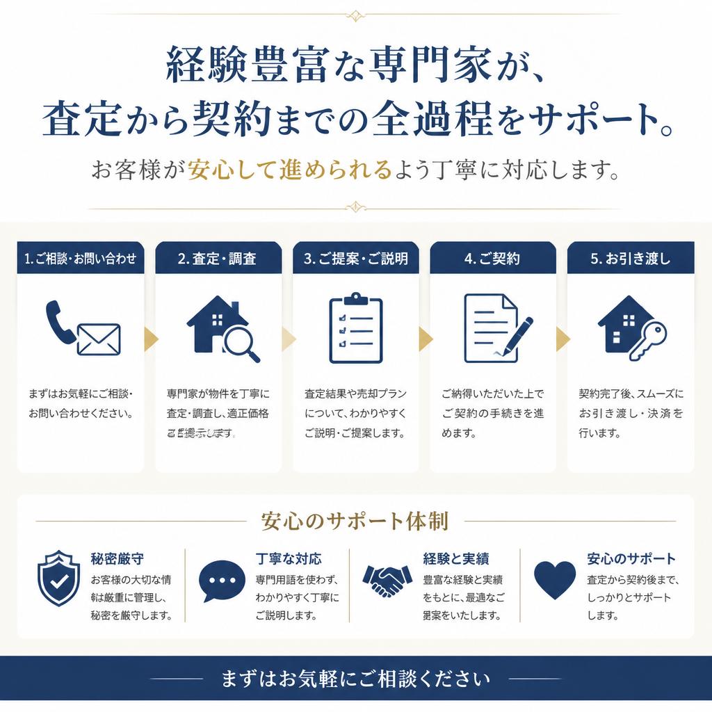 安心のサポート体制
