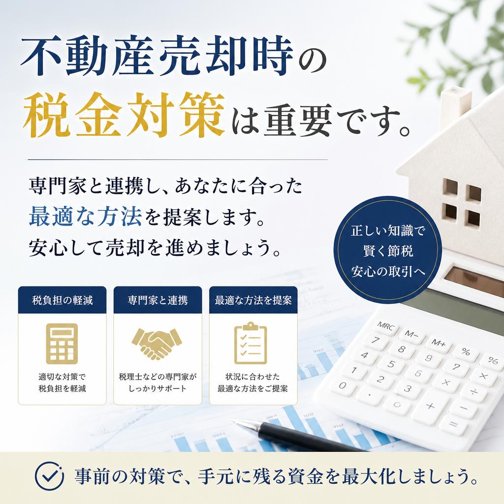 税金対策と専門家のサポート
