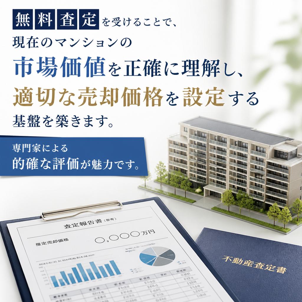 無料査定でマンションの真価を確認