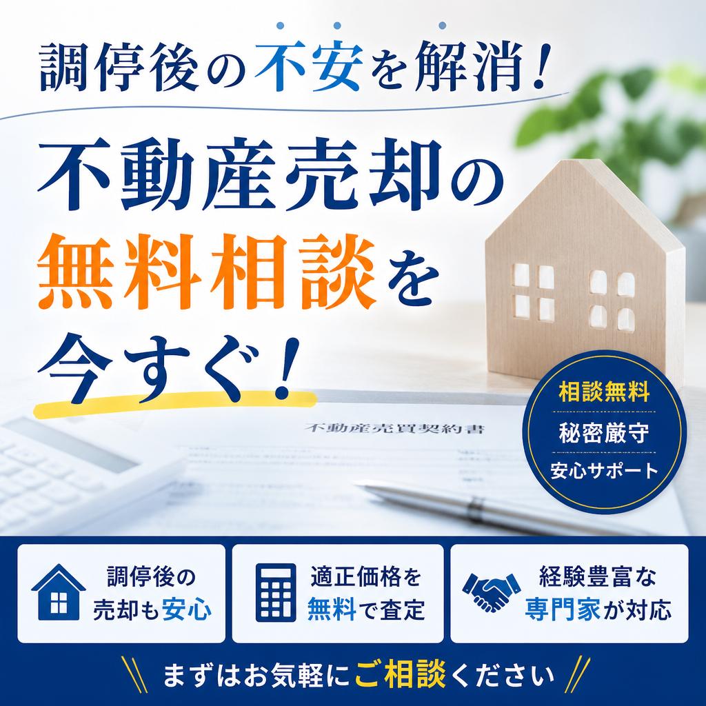 調停後の不安を解消！不動産売却の無料相談を今すぐ！