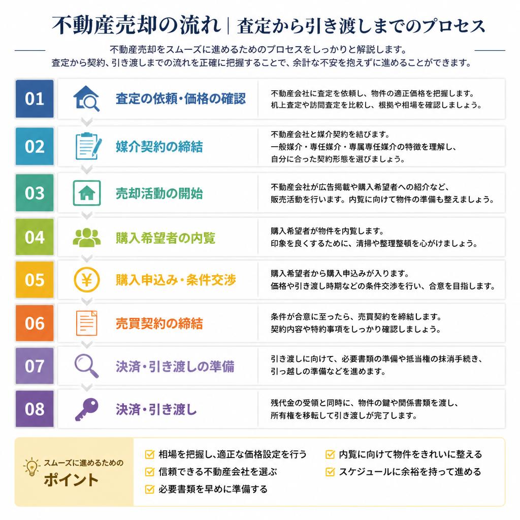 スムーズな売却手続き