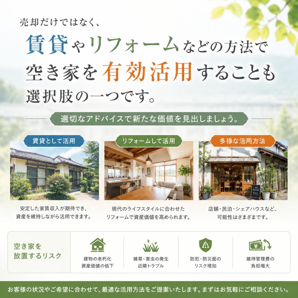 空き家の活用方法