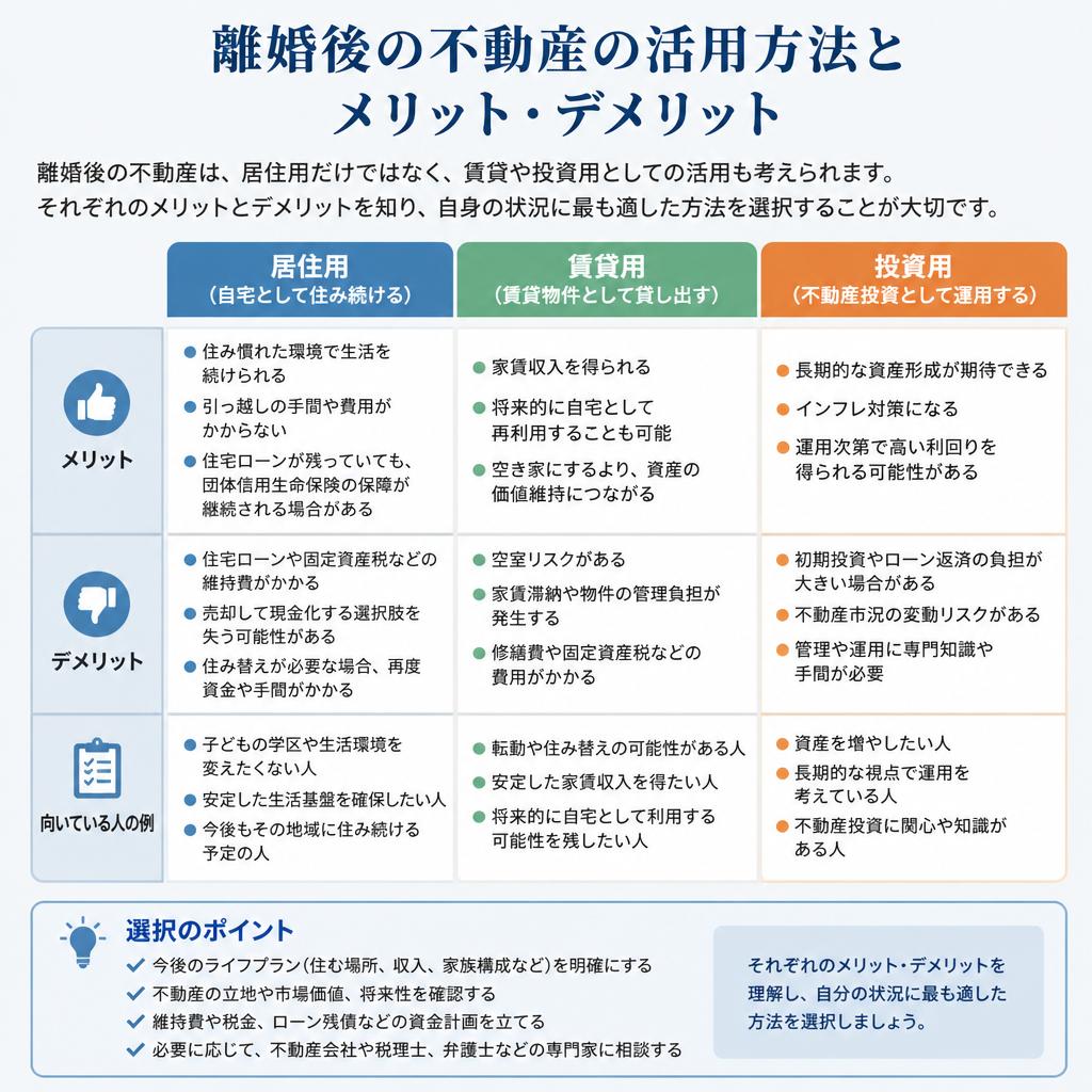 不動産の種類とそれぞれの活用法