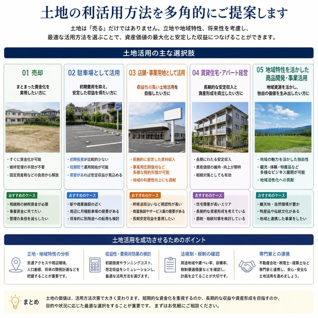 税金対策としての土地活用