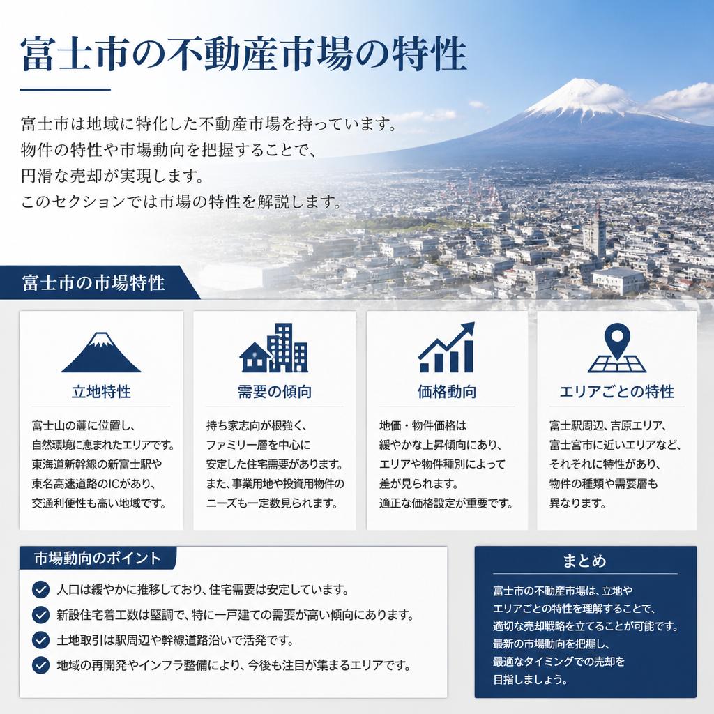 富士市の不動産市場の現状