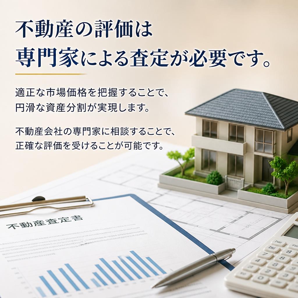 資産分割における不動産の評価方法