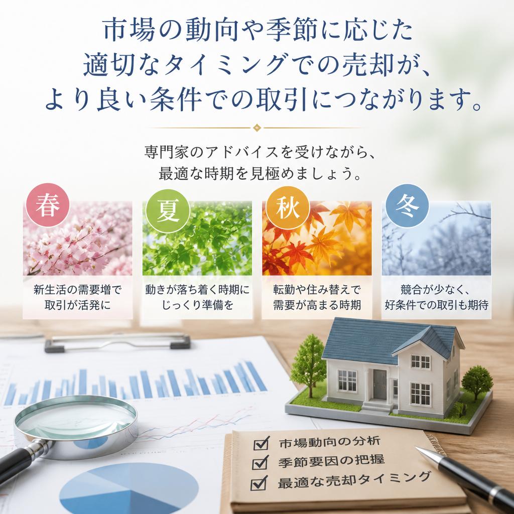 賢い売却時期の選び方