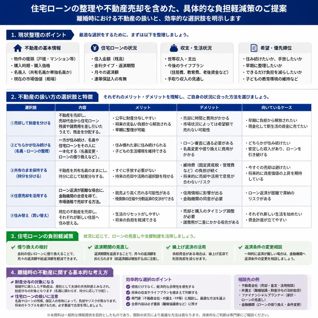 負担軽減のための具体策