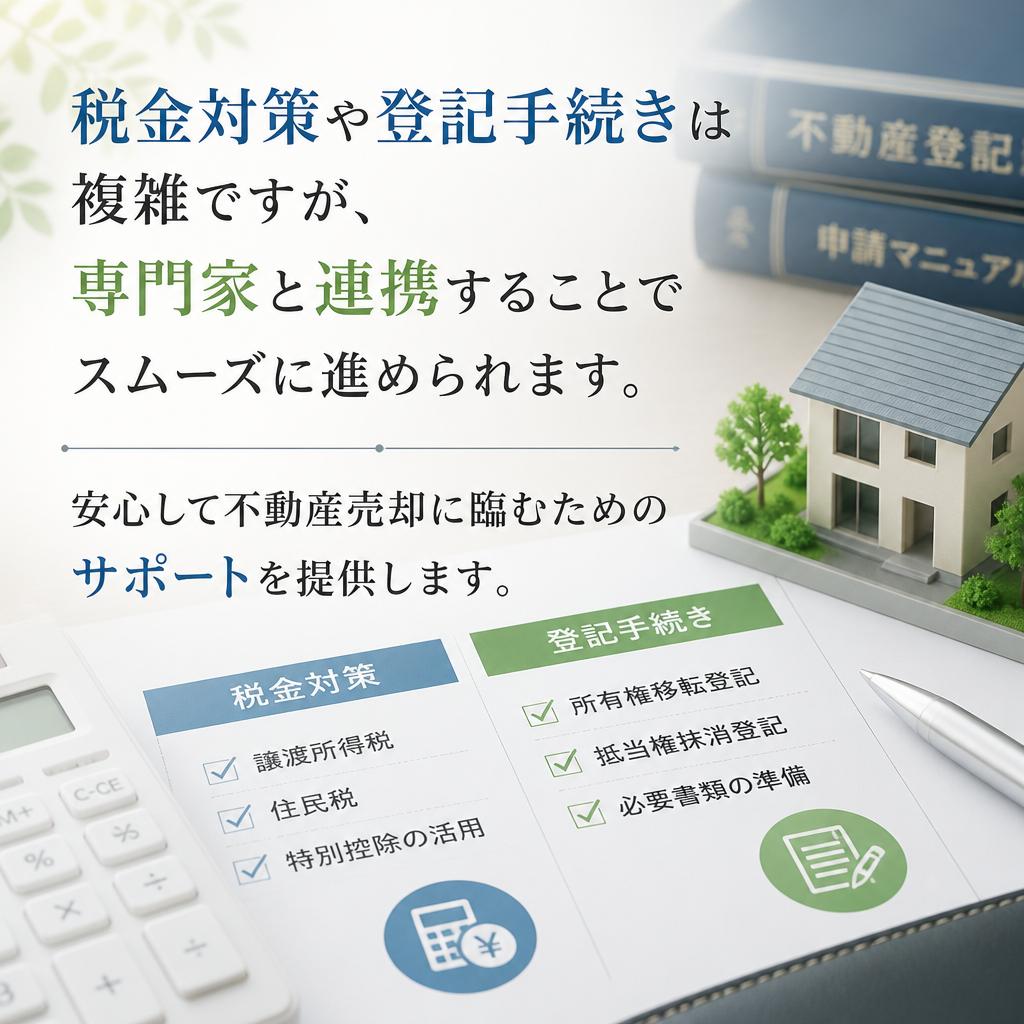 税務面の不安も解消、専門家と連携したサポート