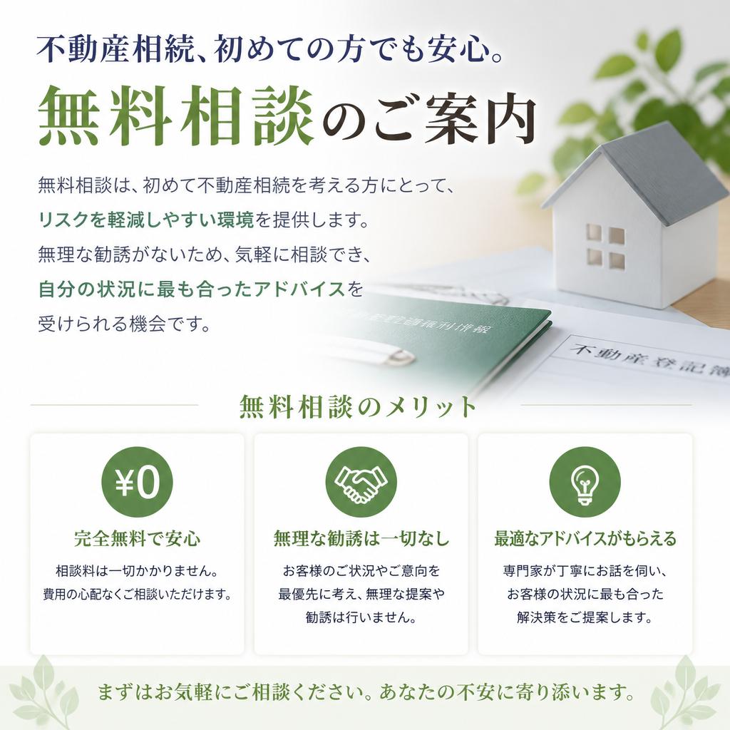 無料相談の特徴と利点