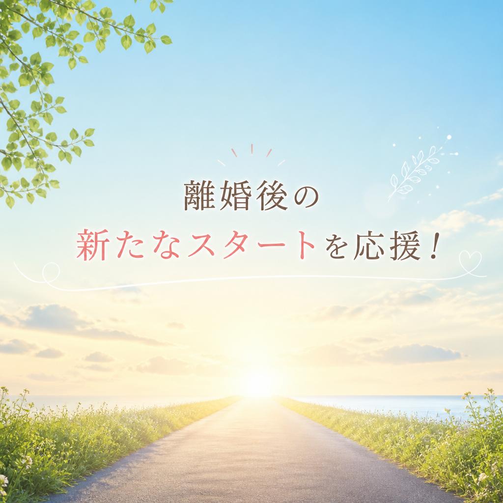 離婚後の新たなスタートを応援！