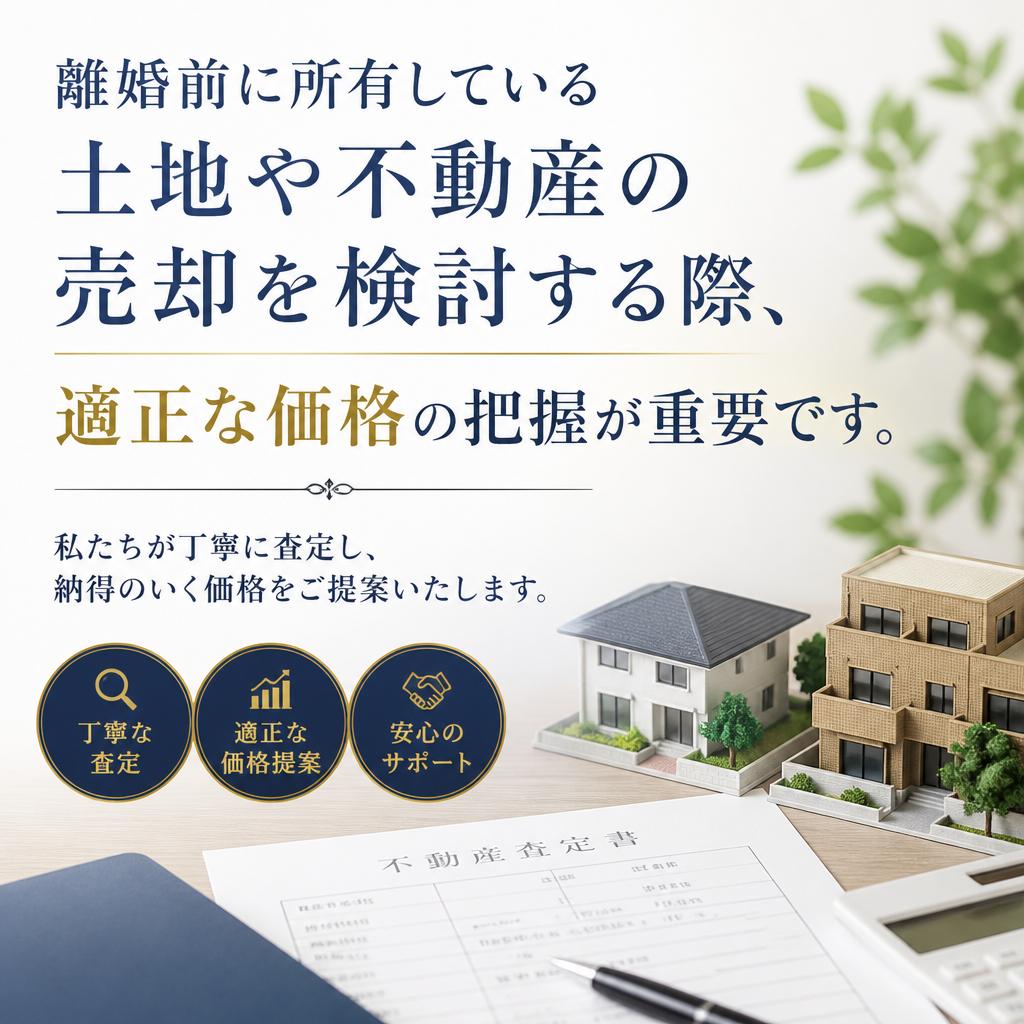 土地と不動産の適正売却価格を把握しよう