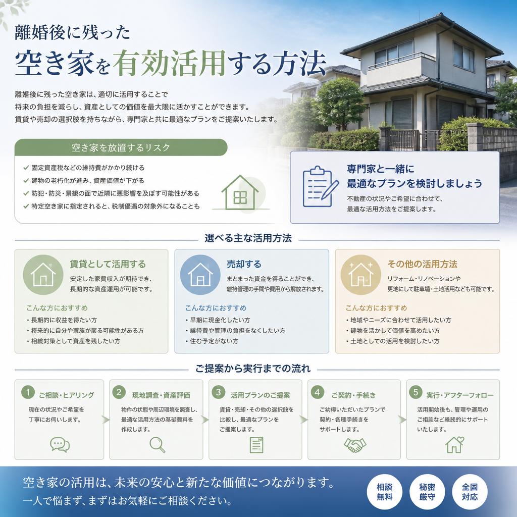 空き家管理の新しい選択肢