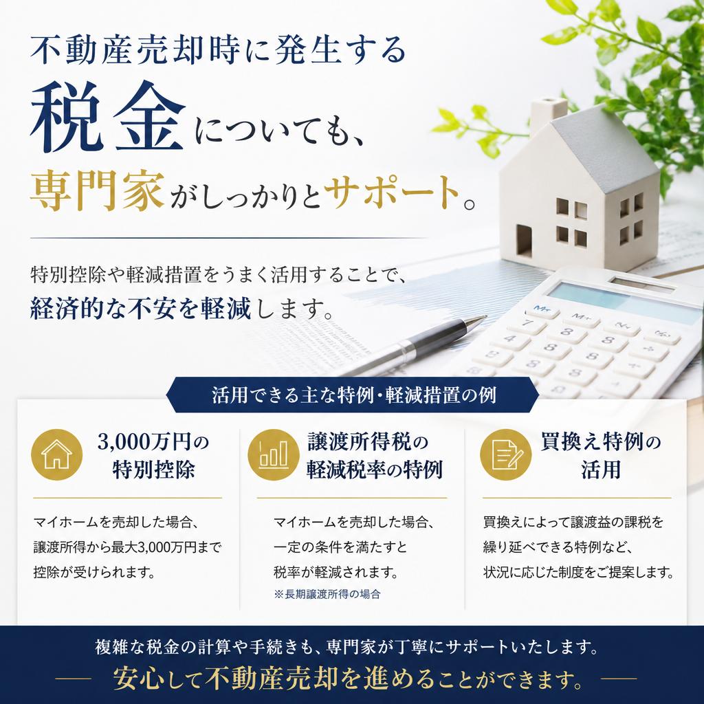税金対策を同時に考える