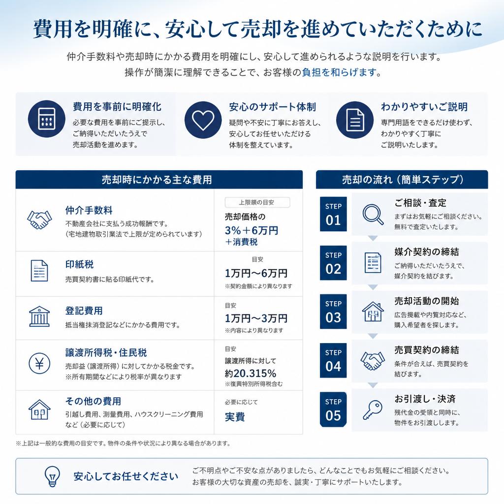 透明な手数料について