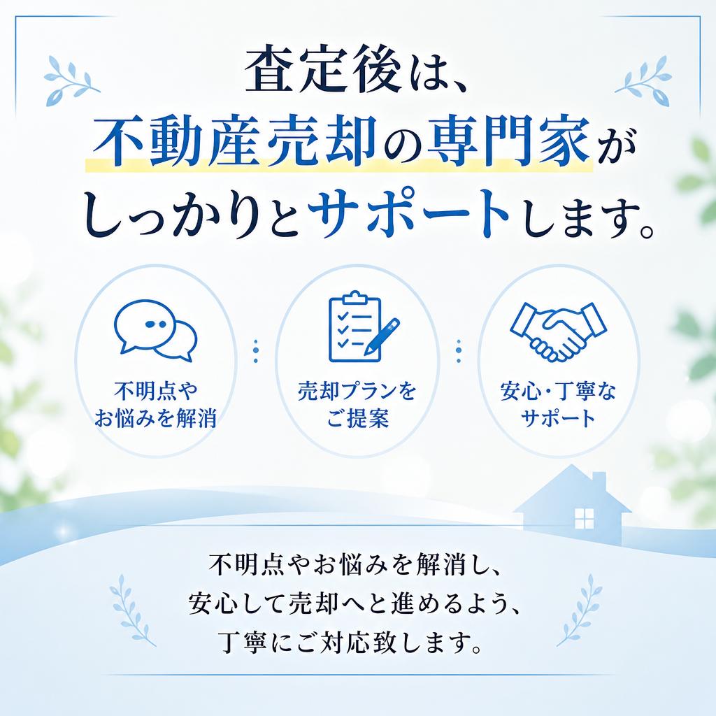専門家による手厚いサポート