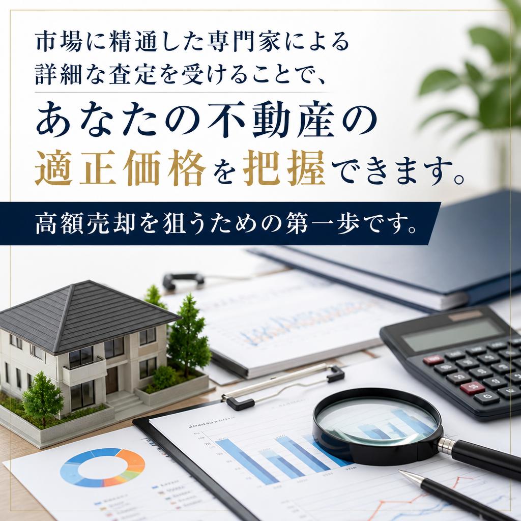 適正価格を見極める売却価格査定