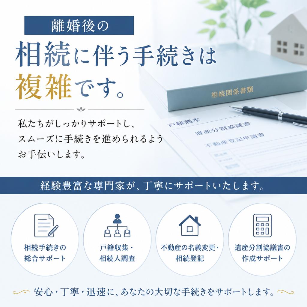 相続手続きのサポート
