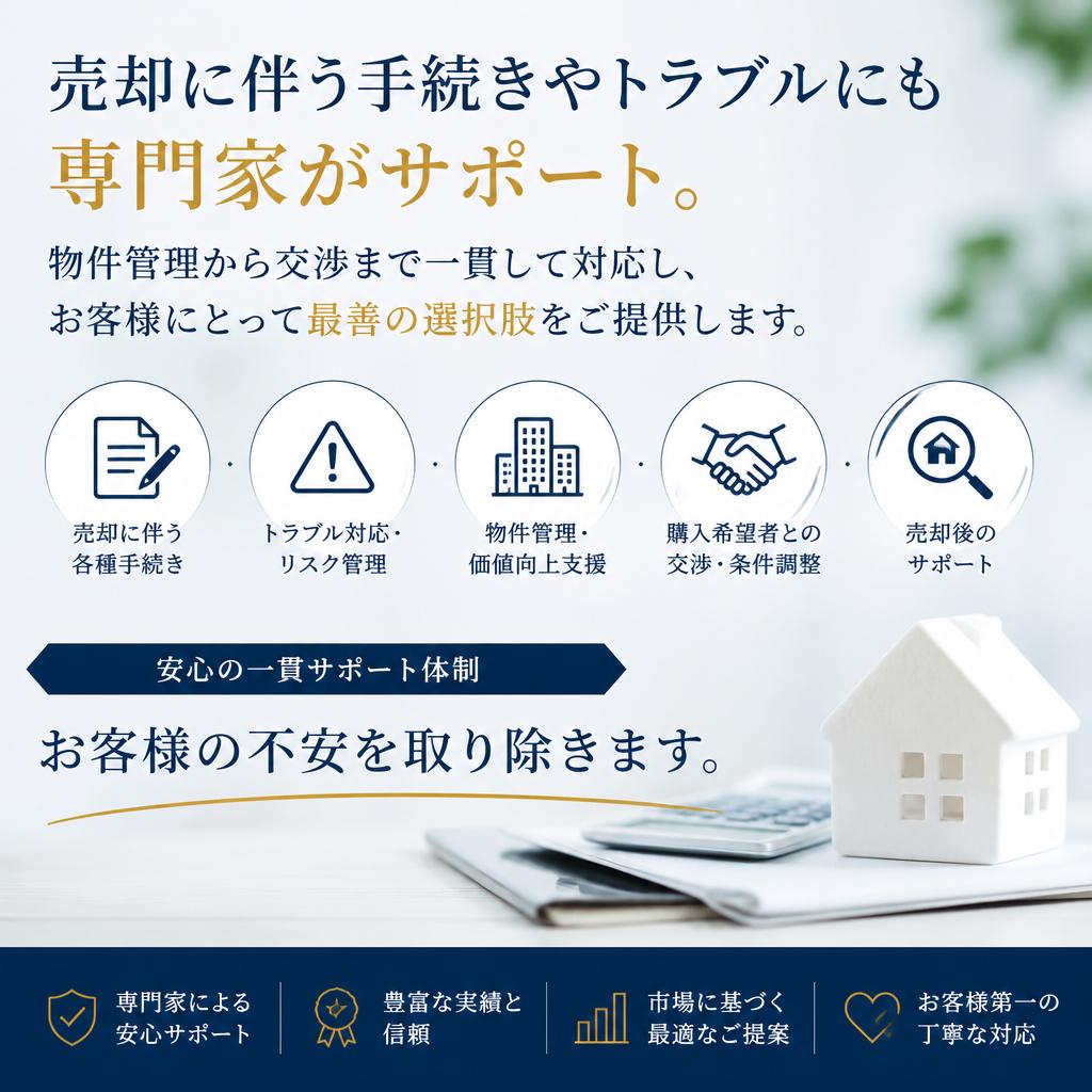 徹底したサポート体制