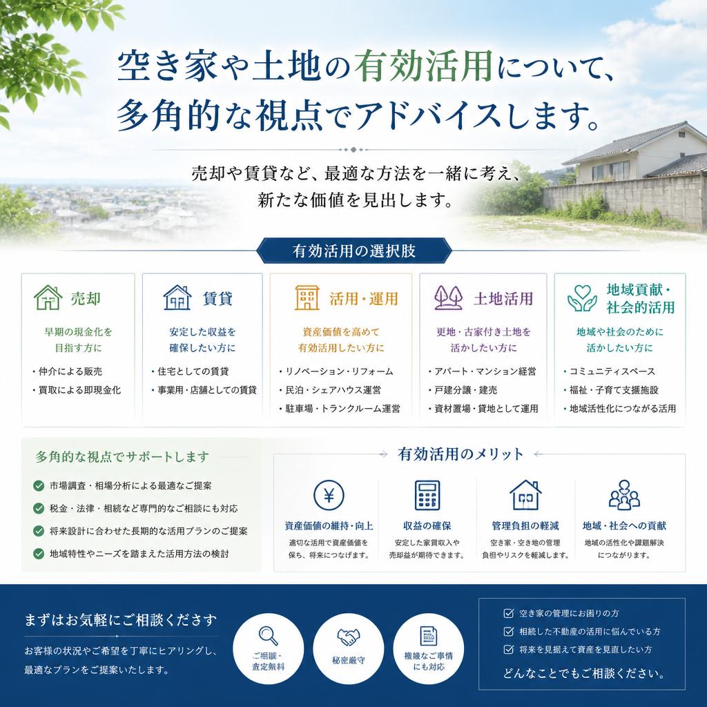 土地活用の新たな価値の創造