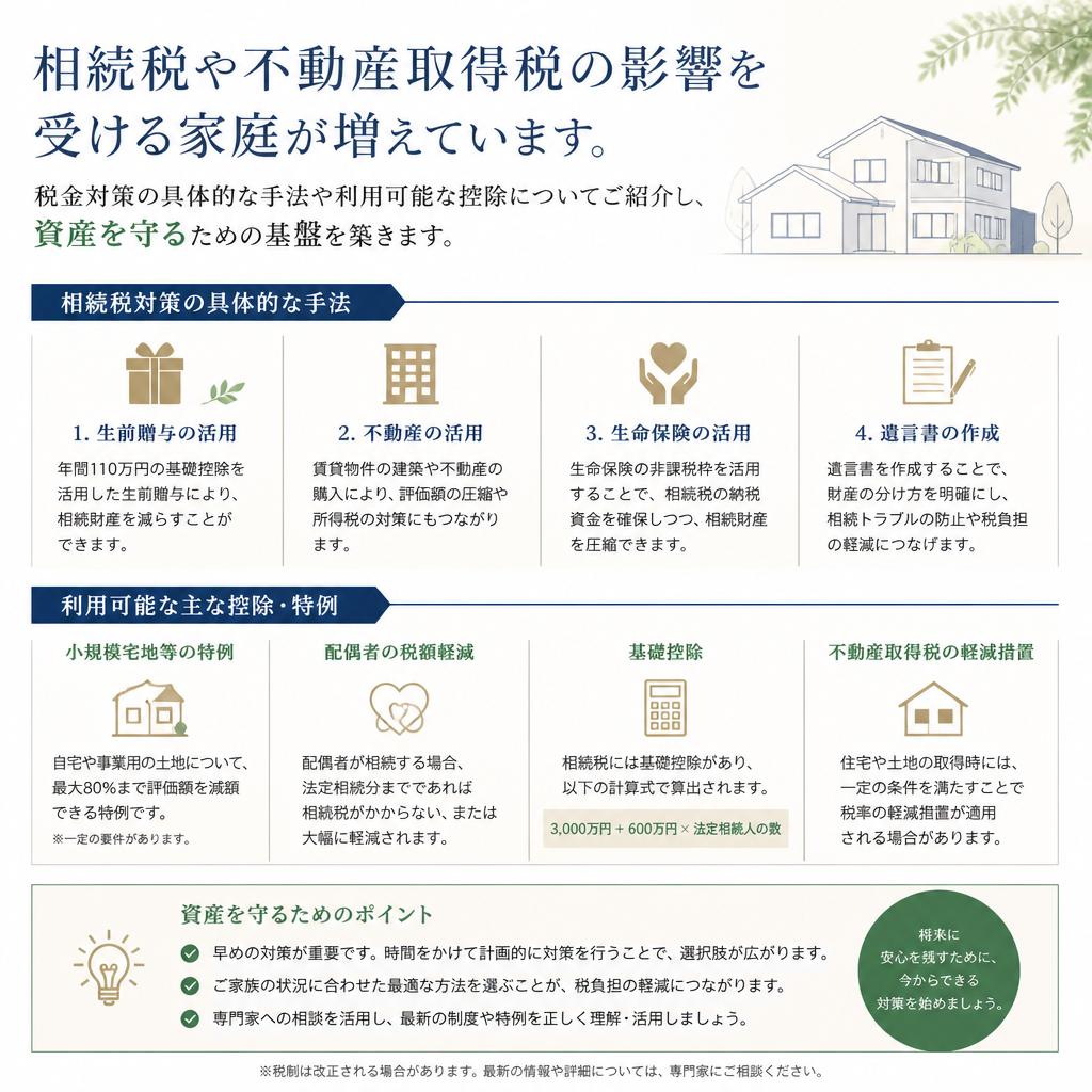 税金対策の基本とその重要性