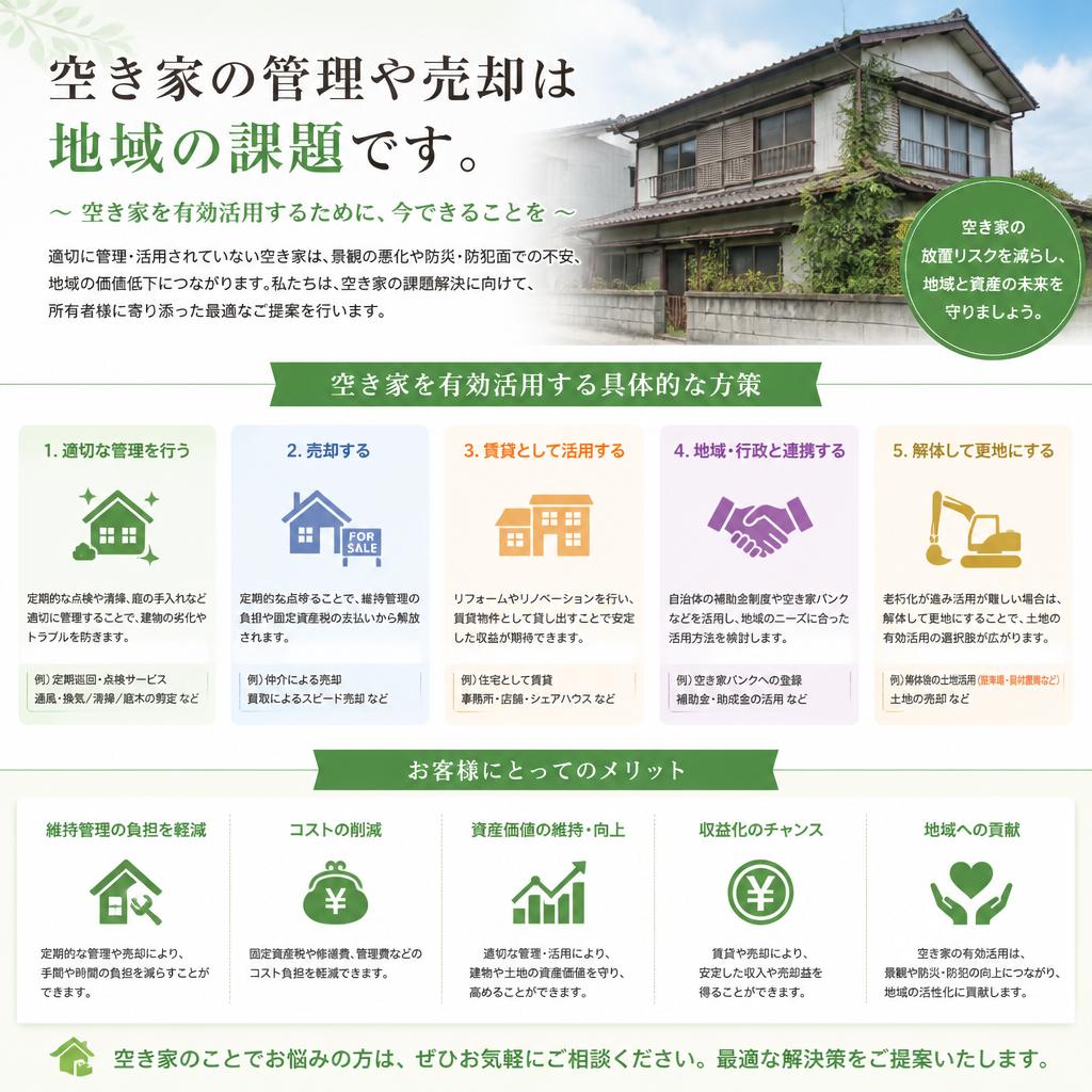 空き家問題とその解決策