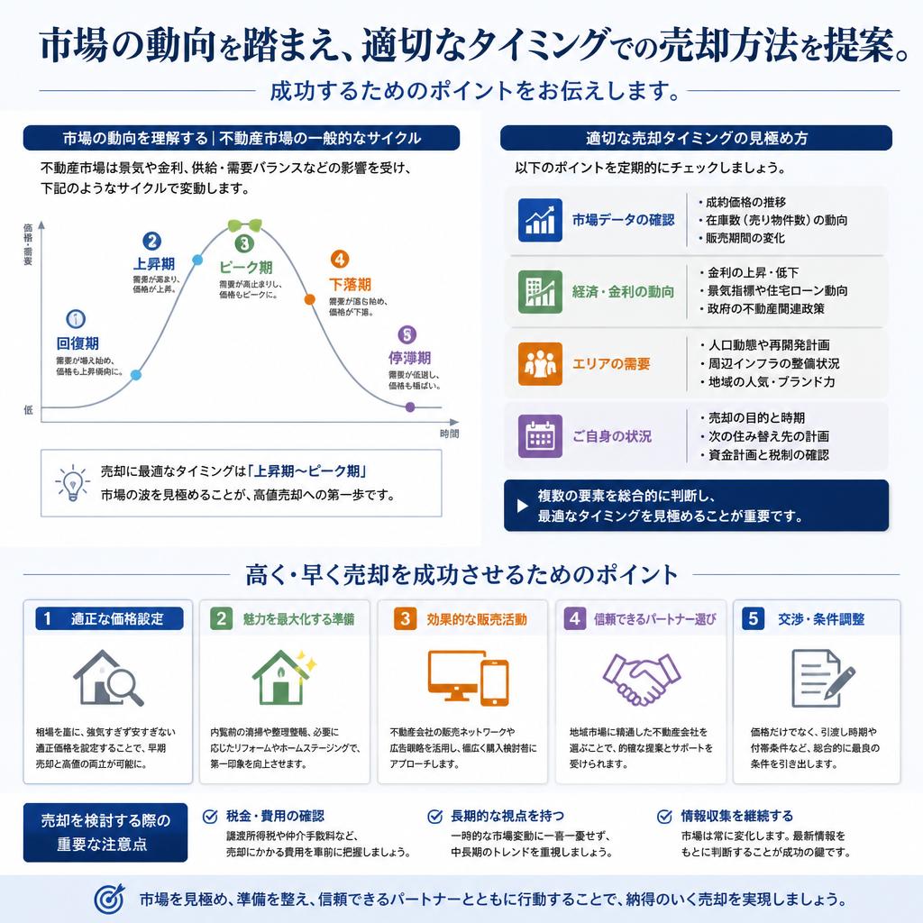 4. 賢い売却方法とタイミング