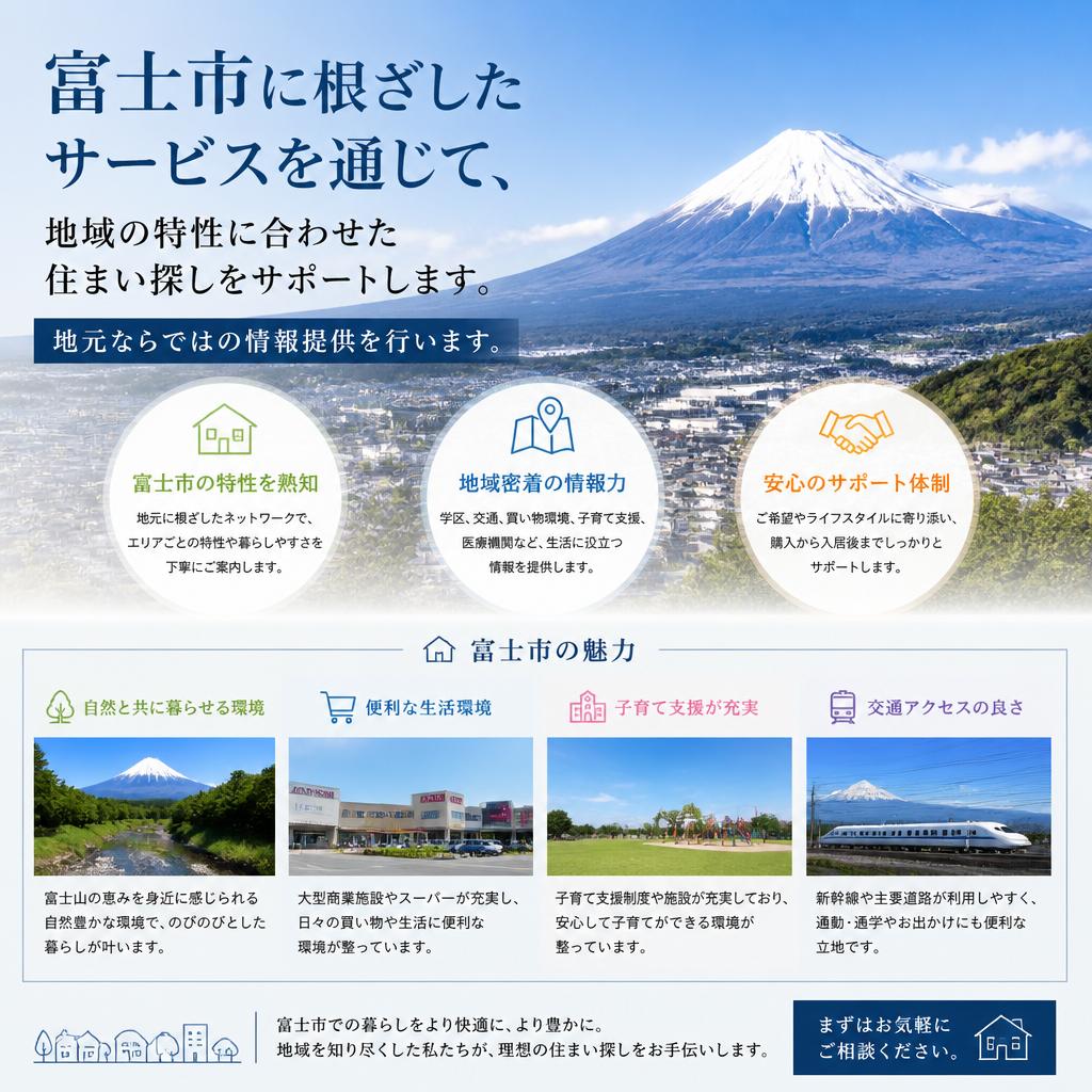 地域密着の強み
