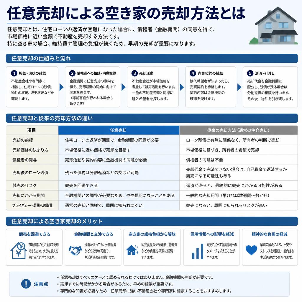 任意売却のしくみ