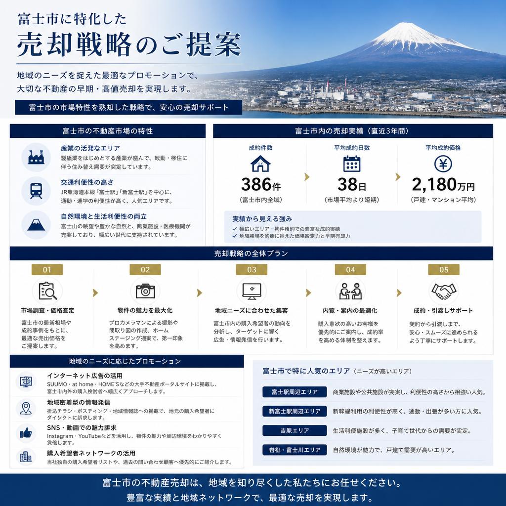 地域密着型の売却戦略