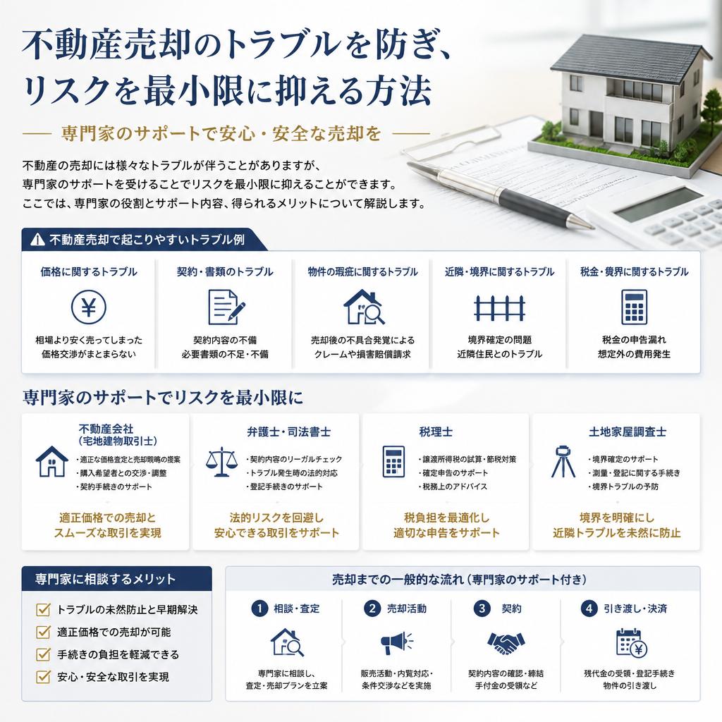 適切なハンドリングでトラブル回避