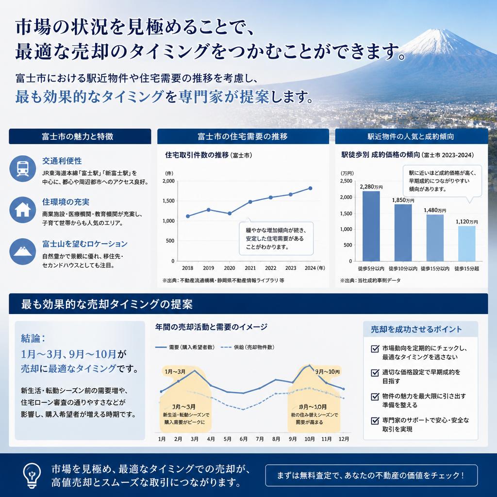 売却のタイミングを逃さない！